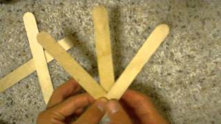 How to Make a Paddle Pop Stick Raft [upl. by Yntrok]