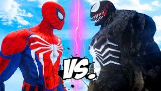 Marvels SpiderMan vs Venom  The Venom Symbiote vs Spiderman ps4 [upl. by Kyl]