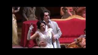 G Verdi La Traviata quotLibiamo ne lieti caliciquot  Alida Berti Leonardo Caimi LIVE 2014 [upl. by Eromle]