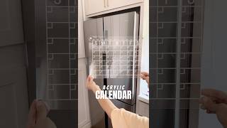 ACRYLIC CALENDAR organization planner monthlyplanner amazon home homehacks amazonfinds [upl. by Adnowal579]