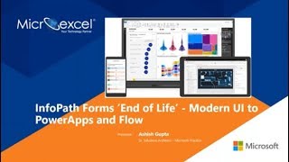 InfoPath End of Life Modern UI to PowerApps and Microsoft Flow [upl. by Ardnat]