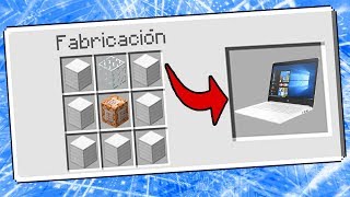 ¿CÓMO CONSEGUIR UNA LAPTOP EN MINECRAFT 💻 CREAMOS UN ORDENADOR PORTÁTIL TIMBA ELTROLLINO Y RAPTOR [upl. by Reffotsirhc]