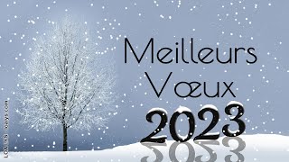 300  MEILLEURS VOEUX 2023  Jolie carte de vœux à partager [upl. by Parrish342]