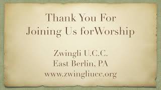 Zwingli UCC of East Berlin PA Live Stream [upl. by Mame]