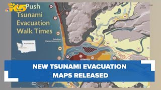 New tsunami evacuation maps show how long it would take to evacuate on foot [upl. by Holmen669]