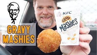 New KFC GRAVY MASHIES FOOD REVIEW  Gregs Kitchen [upl. by Tyrone903]