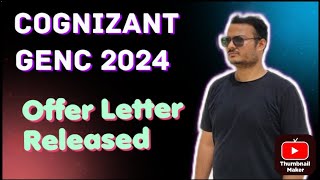 Cognizant Released Offer Letters for Genc 2024  Whats next   not recieved [upl. by Pravit]