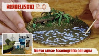 🎬 Escenografía con agua  Presentación del curso en modelismo2cerocom [upl. by Hunfredo]