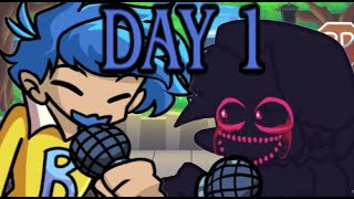 FUNKIN CORRUPTION MOD Bob Vs Evil Bf DAY 1 [upl. by Naved]