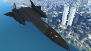 SR71 speed at ground level Mach 3 [upl. by Auqinot586]