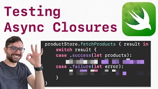 Mastering Swift Testing Testing Closures with Expectation [upl. by Ydnam880]