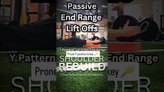 Prone shoulder raise exercise Muscle Strength Training Shoulder physical therapy Shoulder rehab [upl. by Vanna]