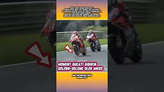 🔵 MOMENT DUCATI DI BIKIN GELENGGELENG MARC MARQUEZ shortvideo viralshort race [upl. by Rod994]