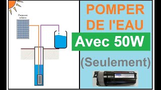 Le pompage en autonomie avec 50W seulement [upl. by Avehs]