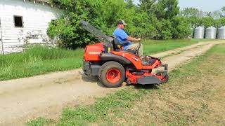 KUBOTA ZD326 DIESEL ZERO TURN 60quot COMMERCIAL MOWER [upl. by Balas337]