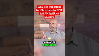 Why it’s Important for Christians to GIVE AN ANSWER to Muslims christian muslim samshamoun [upl. by Whitten]