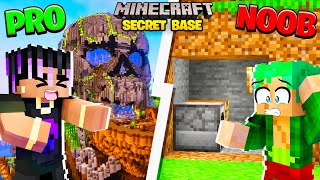 MINECRAFT NOOB VS PRO ULTIMATE BASE BUILD CHALLENGE 😎🔥RON9IE [upl. by Suired]