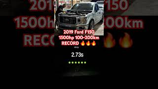 2019 Ford F150 1500hp 100200km dragy gps performance box [upl. by Laon]