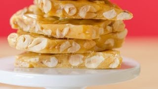 How to Make Peanut Brittle shippable candy recipe for Christmas and the Holidays [upl. by Holmen]