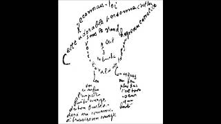 calligramme 22 dapollinaire [upl. by Natsreik]