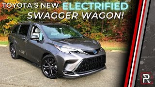 The 2021 Toyota Sienna XSE Brings AWD amp Electrification to the Minivan Segment [upl. by Carr]