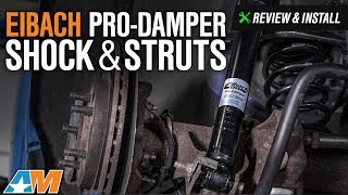 20052010 Mustang Eibach ProDamper Shock amp Struts Review amp Install [upl. by Legna]