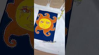 art drawing totebag diy diytotebag [upl. by Wayland]