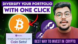 How To Diversify your Crypto Portfolio  Mudrex Coin Sets Explained [upl. by Yrrac240]