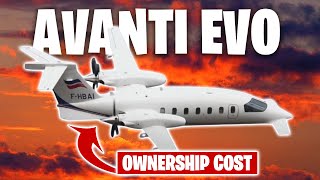 Cost of Owning a Piaggio P180 Avanti Evo  What You Need to Know [upl. by Ihcego]