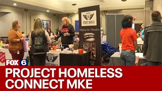 Project Homeless Connect Milwaukee event links people with resources  FOX6 News Milwaukee [upl. by Asilehc]