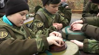 Crimean kids learn how to defuse landmines [upl. by Chivers]