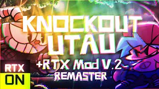 Knockout  Remaster   FNF  UTAU Cover [upl. by Einalem]