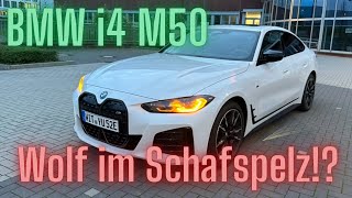 Der Wolf im Schafspelz BMW i4 M50 im Test [upl. by Yseult]