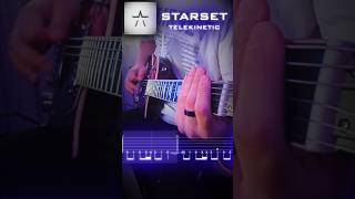 TELEKINETIC  STARSET BREAKDOWN GUITAR COVER starset rock metal cover guitar [upl. by Lemmor132]