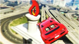 AMAZING GTA 5 Stunts 3 [upl. by Annwahs651]