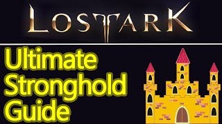 ULTIMATE Lost Ark stronghold guide everything you need to know lab workshop station etc [upl. by Nnylamme]