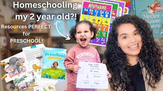 How I Homeschool my 2 Year Old  Learning through Play  Simple and Easy Preschool Resources [upl. by Timothea630]