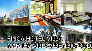 Finca Hotel Villa Martha Villavicencio Colombia [upl. by Thar724]