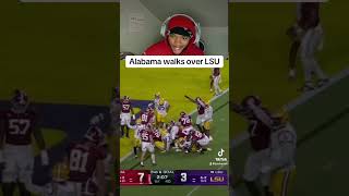 Part 1 Alabama vs lsu alabamafootball collegefootball [upl. by Hairym405]