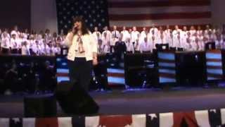 Mobberly Baptist Church  The Star Spangled Banner  Patriotic Celebration 2014 [upl. by Lotson]