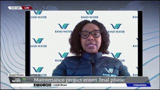 Rand Water updates on its infrastructure maintenance project [upl. by Akienat]