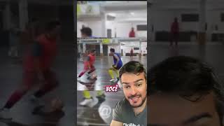 Drible mais estranho que eu ja vi futebolamador futebolamador futsal foryou viralshort cr7 [upl. by Rehtnug]