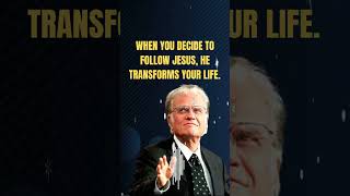 Billys Sermons  When you decide to follow Jesus He transforms your life billygraham shorts [upl. by Anima]