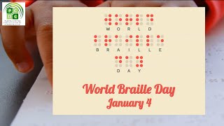 World Braille Day on January 4th  An Introduction [upl. by Acinehs485]