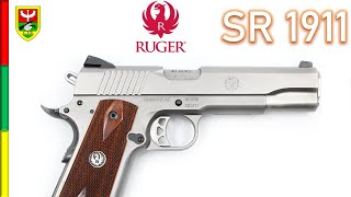 RUGER SR 1911 fullsize pistol modele 6700  Cal 45 ACP [upl. by Pucida]