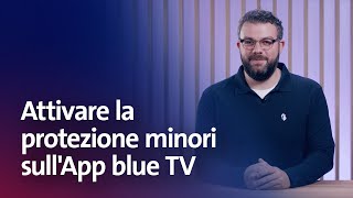 Protezione minori sullApp blue TV  Swisscom Help [upl. by Livesay]