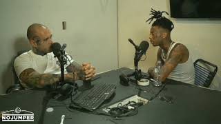 BOONK GANG aka John Gabbana PASSES OUT IN LIVE INTERVIEW on NO JUMPER PODCAST [upl. by Tannenbaum477]