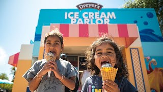 Dreyers Ice Cream Parlor at SeaWorld San Diego [upl. by Ketti]