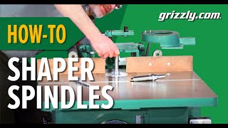 How To Replace a Spindle on a Shaper [upl. by Atinahc]