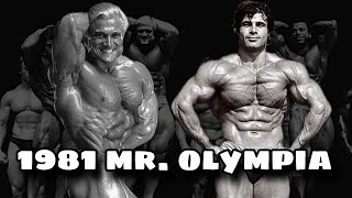 1981 Mr Olympia Complete Line Up amp Placings [upl. by Dannye681]